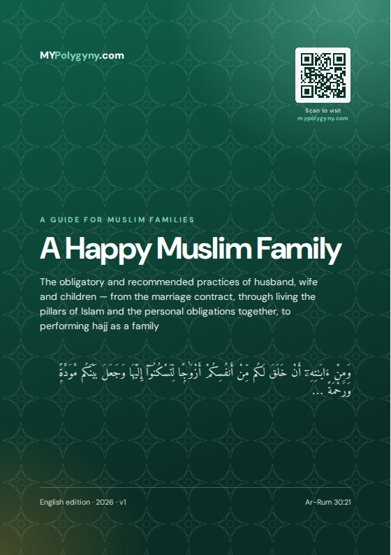 Cover of the e-book A Happy Muslim Family