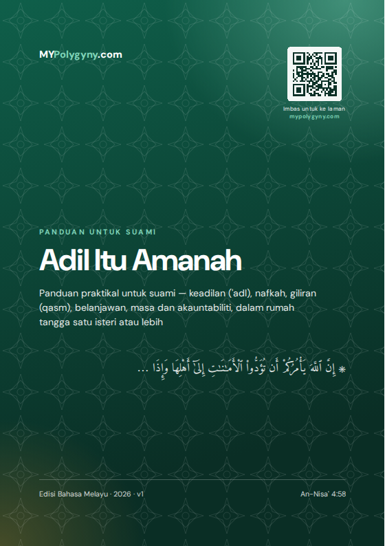 Kulit e-buku Adil Itu Amanah