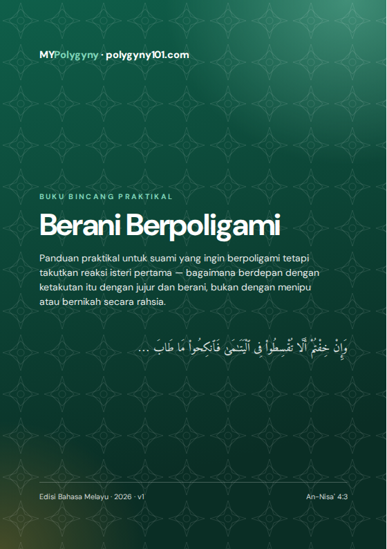 Kulit e-buku Berani Berpoligami