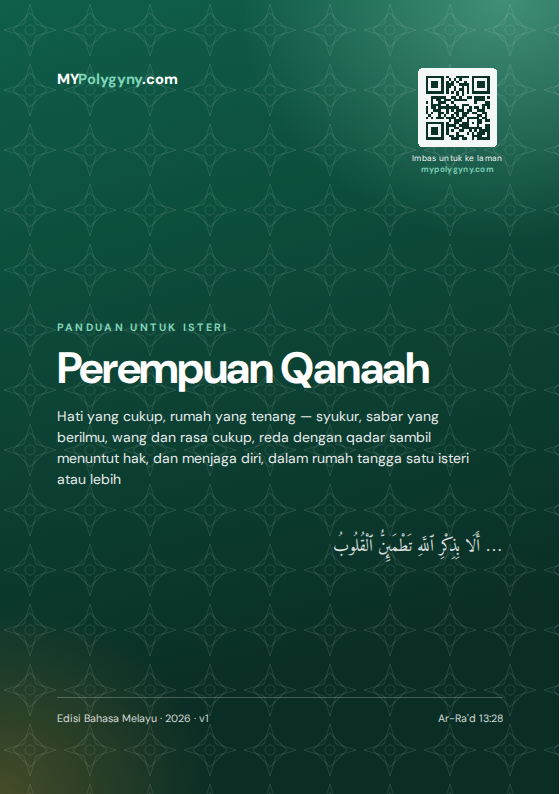 Kulit e-buku Perempuan Qanaah