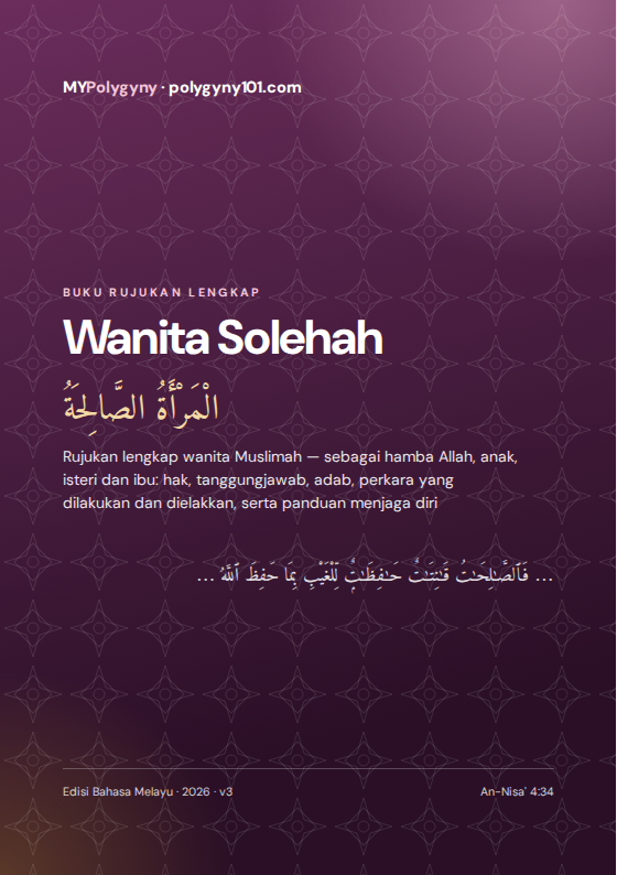Kulit e-buku Wanita Solehah